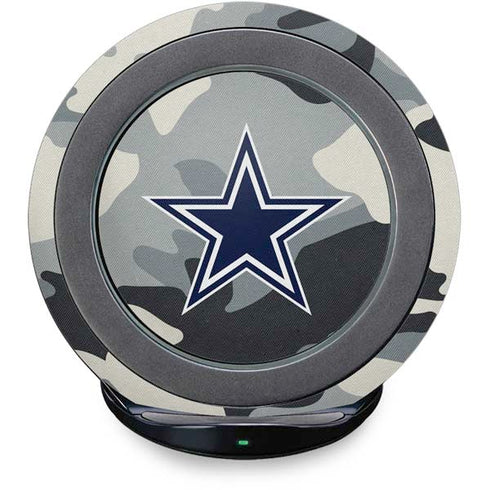 NFL Dallas Cowboys Camo Fast Charge Wireless Charging Stand Skin